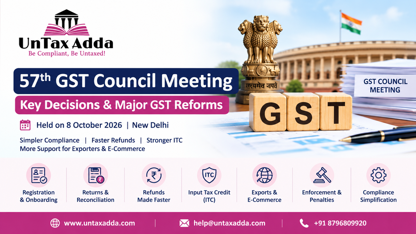 57th GST Council Meeting 2026